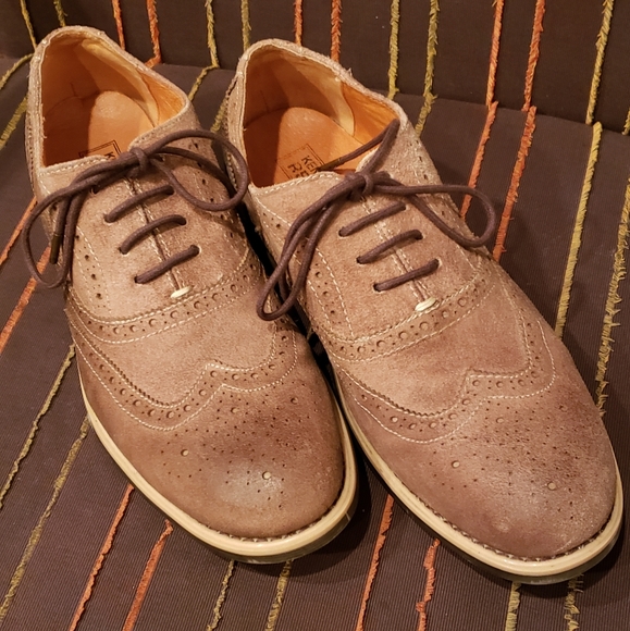 Kenneth Cole Reaction Rogue Trip Mens Wing tip - Picture 1 of 3